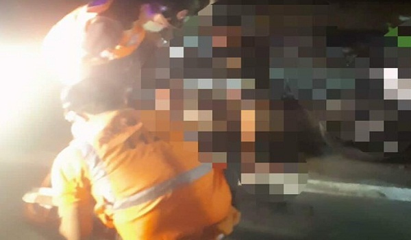 Kecelakaan Lalu Lintas di Jalan Raya Puputan Renon