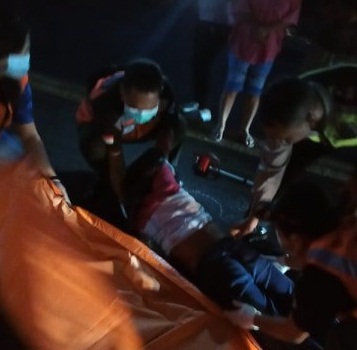Kecelakaan Lalu Lintas di Simpang Jalan Tohpati