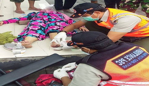 Kecelakaan Lalu Lintas di Jalan Merpati