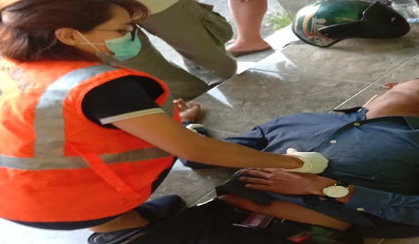 Kecelakaan Lalu Lintas di Jalan Pulau Moyo Simpang Pesanggaran