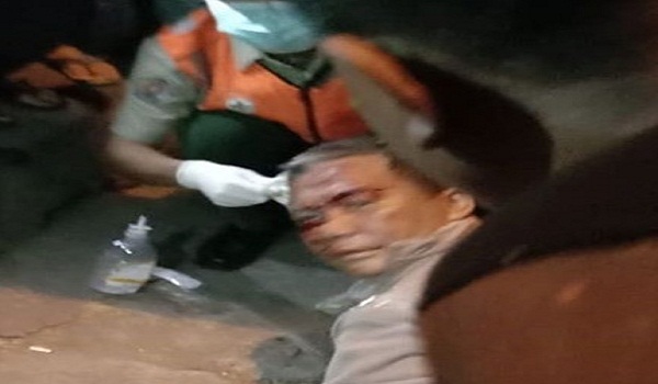 Kecelakaan Lalu Lintas di Jalan Cokroaminoto