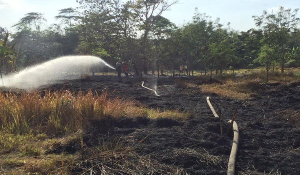 Kebakaran di Jalan Singosari