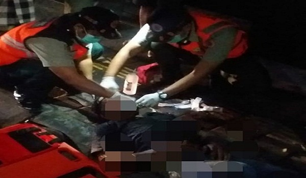 Kecelakaan Lalu Lintas di Jalan Danau Tempe Simpang Kerta Petasikan