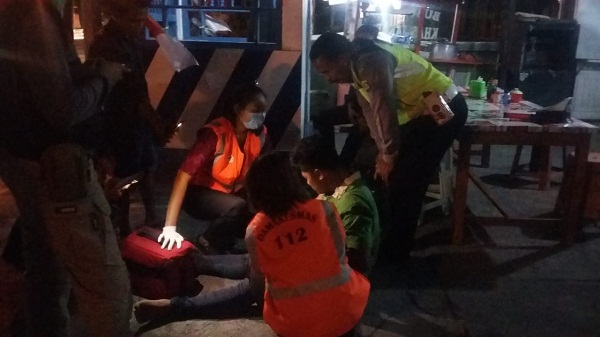 Kecelakaan Lalu Lintas di Jalan Bay Pass Ngurah Rai