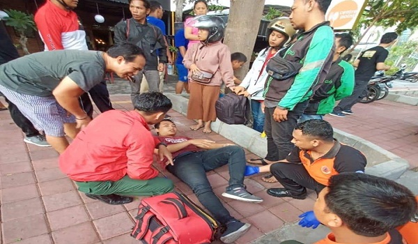 Kecelakaan Lalu Lintas di Jalan Raya Puputan Renon
