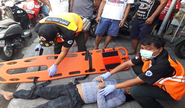 Kecelakaan Lalu Lintas di Jalan Pendidikan Sidakarya