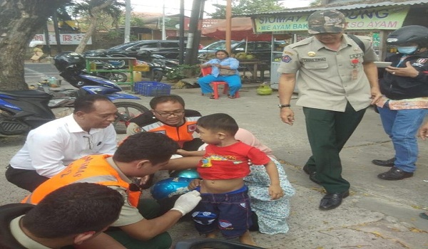 Kecelakaan Lalu Lintas di Jalan Letda Tantular