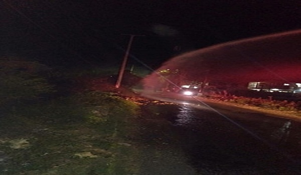 Kebakaran di Jalan Tukad Badung Panjer