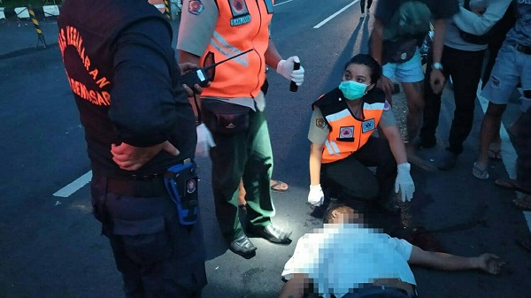 Kecelakaan  Lalu Lintas di Jalan Buana Raya