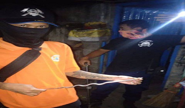 Penemuan Ular di Jalan dr Muwardi