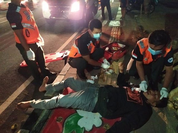 Kecelakaan Lalu Lintas di Jalan Diponegoro