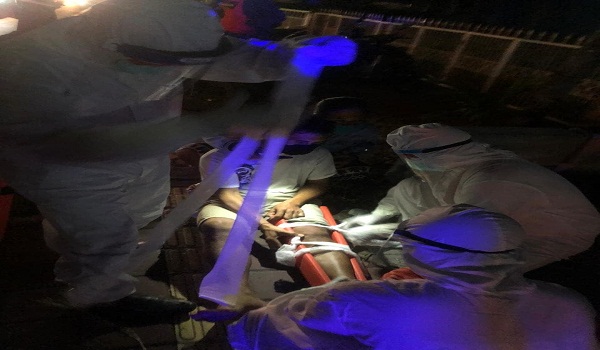 Kecelakaan Lalu Lintas di Jalan Gatot Subroto Timur