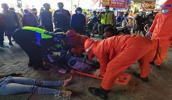 Kecelakaan Lalu Lintas di Jalan Cokroaminoto