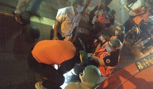 Kecelakaan Lalu Lintas di Jalan Gatot Subroto Timur 