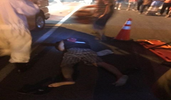 Kecelakaan Lalu Lintas di Jalan Gunung Lempuyang