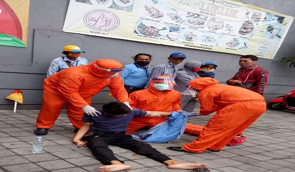 Kecelakaan Lalu Lintas di Jalan Teuku Umar