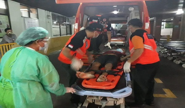 Kecelakaan Lalu Lintas di Jalan Sutomo