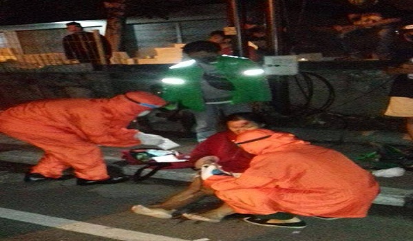 Kecelakaan Lalu Lintas di Jalan Buluh Indah