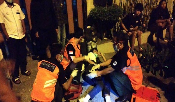 Kecelakaan Lalu Lintas di Jalan Bay Pass Ngurah Rai