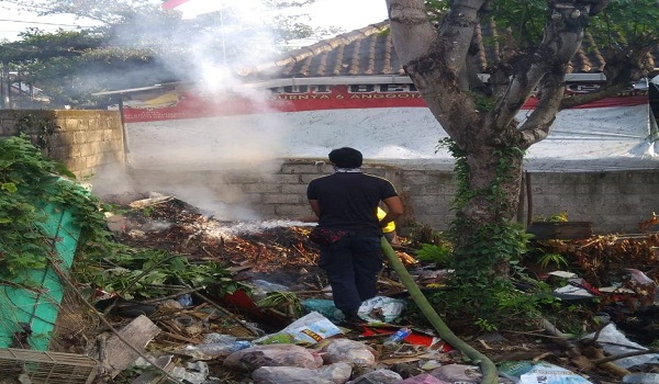 Kebakaran di Jalan Bung Tomo
