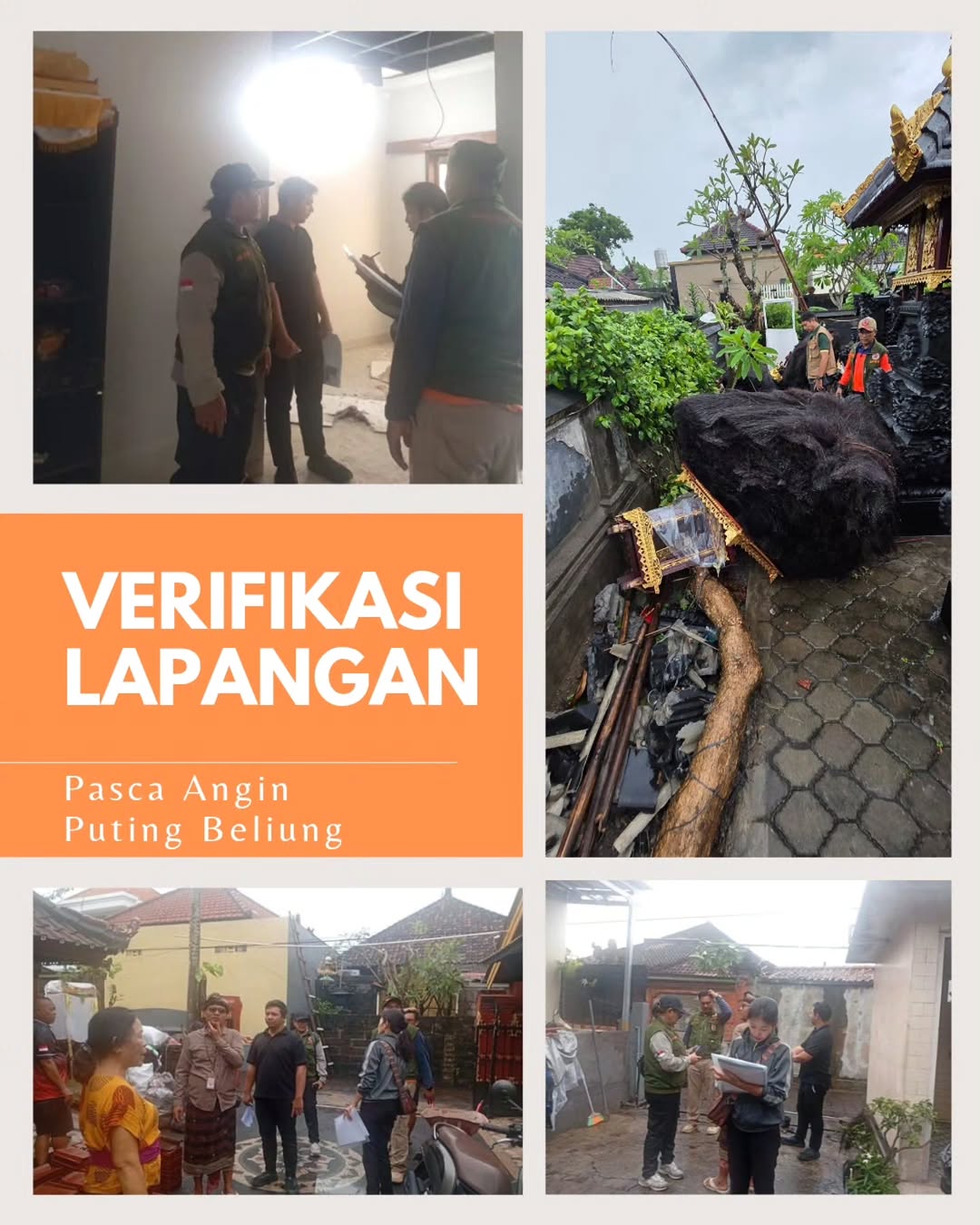 Verifikasi Lapangan Pasca Bencana