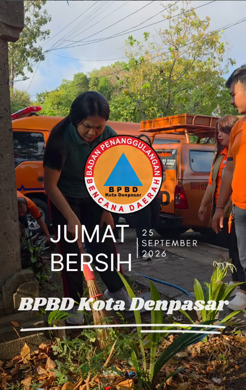 JUMAT BERSIH, LINGKUNGAN SEHAT, SEMANGAT MENINGKAT!
